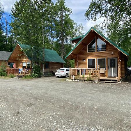 Talkeetna Log Cabin With Hot Tub Unit 1 Vila Exterior foto