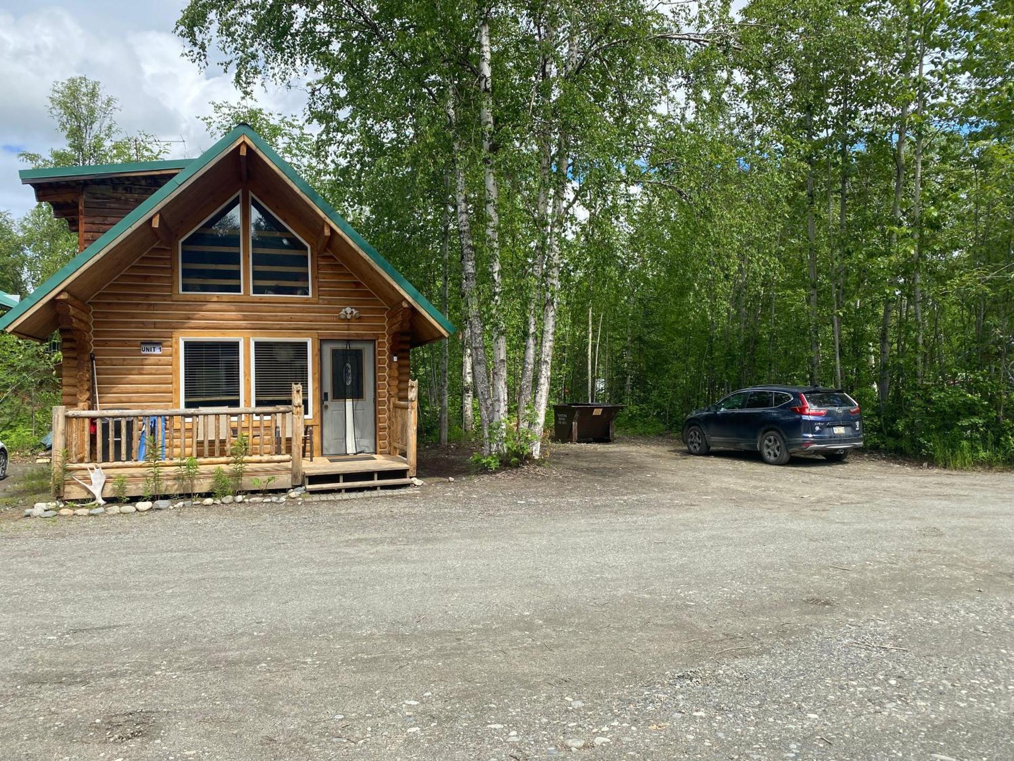 Talkeetna Log Cabin With Hot Tub Unit 1 Vila Exterior foto