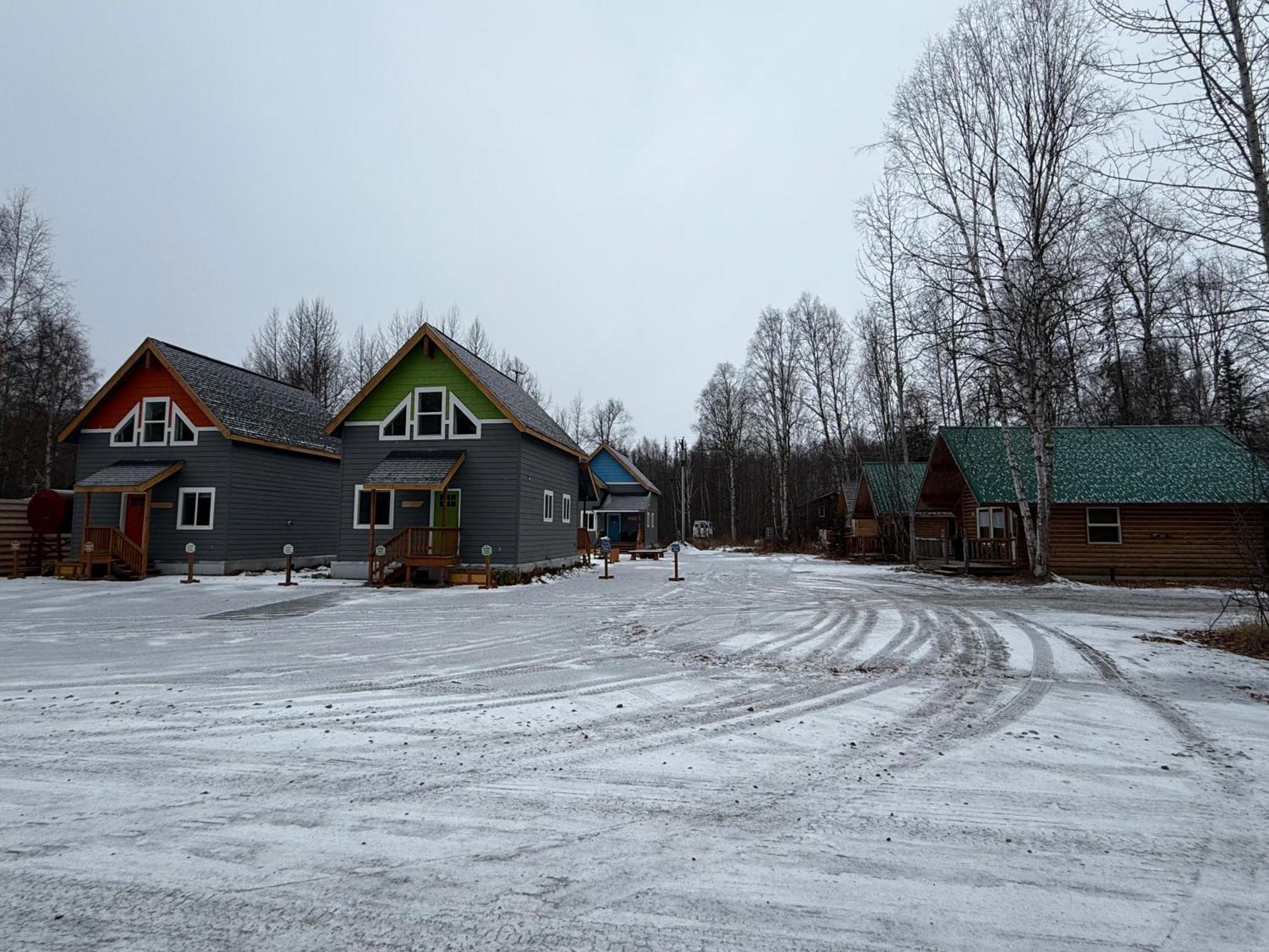 Talkeetna Log Cabin With Hot Tub Unit 1 Vila Exterior foto